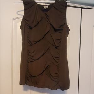 Brown drape tank